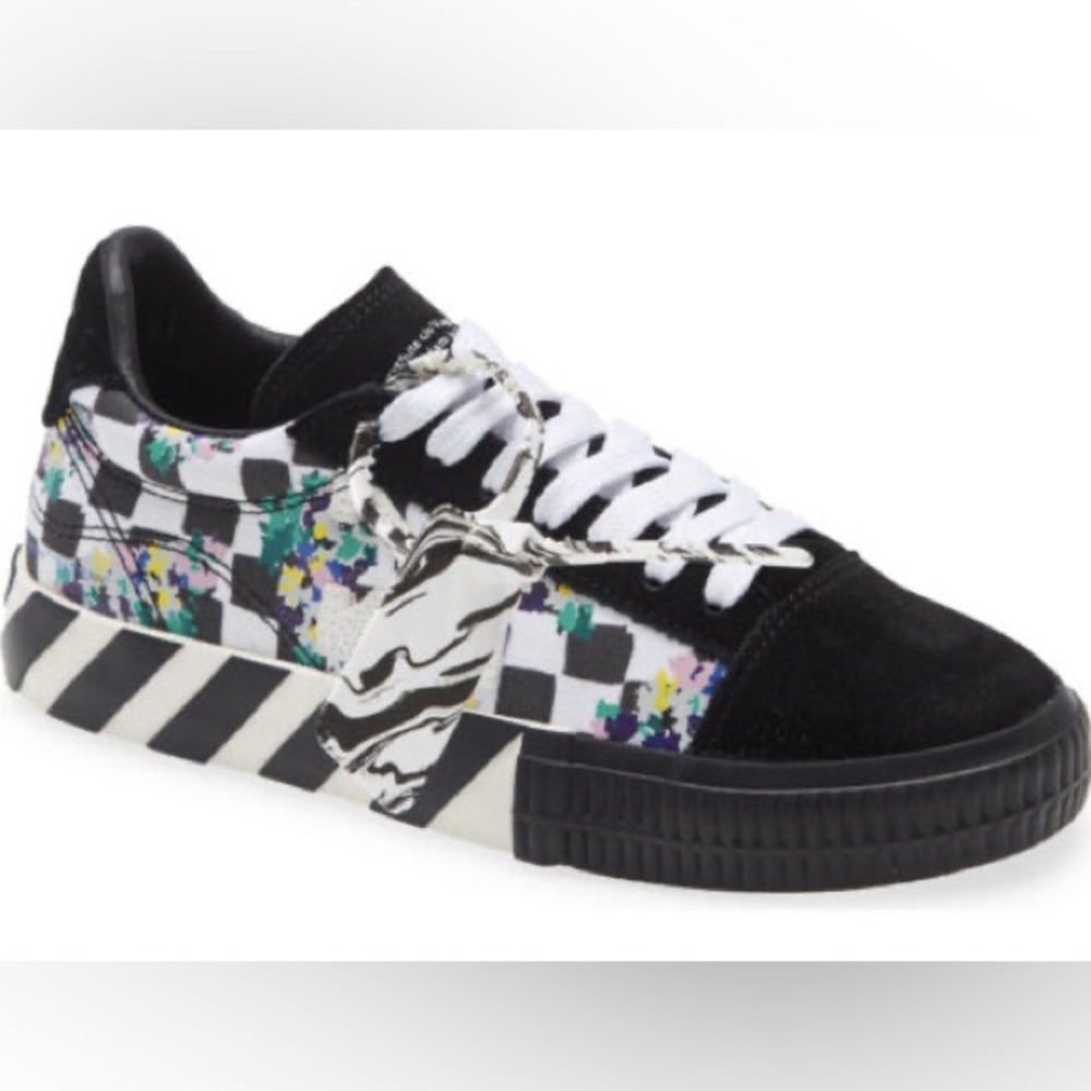 NWT OFF- WHITE VULCANIZED LOW TOP SNEAKER WOMENS SIZE EU 40/US 10 - Picture 8 of 8